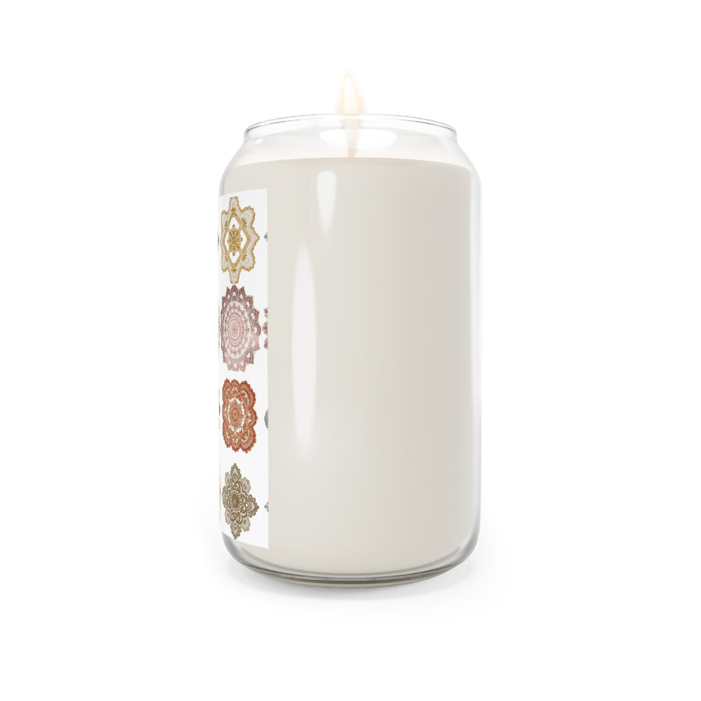 Soy Candle, Lace Doily Design, 13.75oz